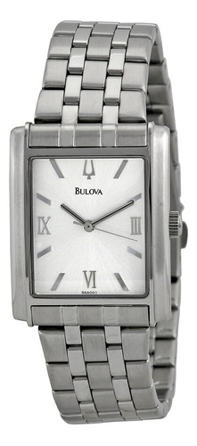 Reloj Bulova Corporate Plateado Acero Inoxidable Hombre