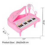 Piano Con Micrófono Juguete Musical Infantil