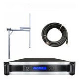 Profesional Transmisor Fm 1000w 1kw + Cable + Antena Kit