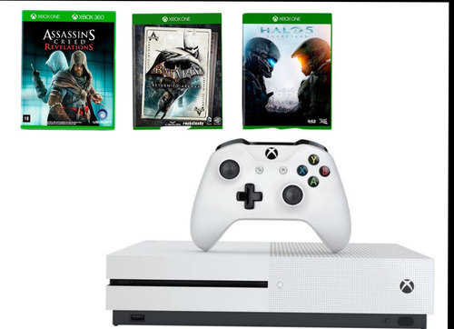 Microsoft Xbox One S 500gb Mega Pack Classicos Usado