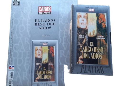  Vhs El Largo Beso Del Adiós --  Videoteca Caras N° 15