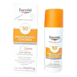 Eucerin Protector Solar Fps 50 Sun Cream Facial Color 50ml