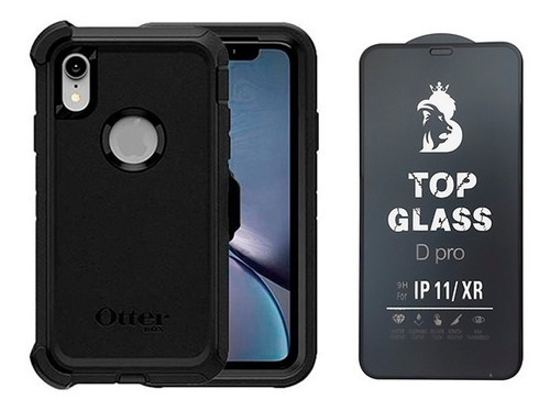 Estuche Defender Otterbox + Protector Pantalla Para iPhone