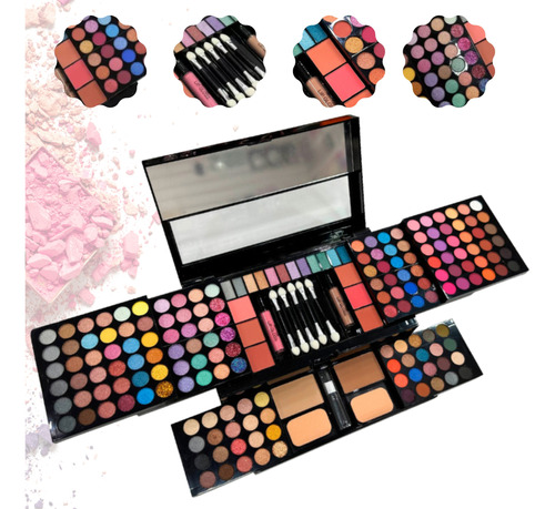 Set Maquillaje 172 Sombras Rubores Polvos Lipgloss T5082