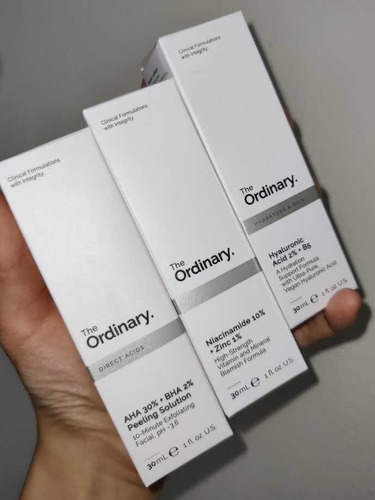 The Ordinary 100%originalhyaluronic+niacinamide+aha Peeling