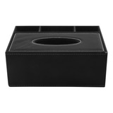 Soporte De Control Remoto Pu Tissue Box, Multifuncional, De