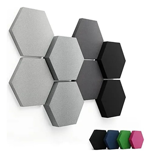 Hexagonos Acusticos 40 Cm De Diametro Pack X1 U - Indigo