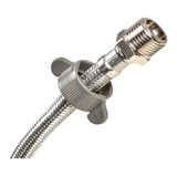 Flexible Mallado Acero Inox. Macho Giratorio 1/2x25 Cm Latyn