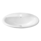 Pileta Roca Capri Encastre Lavatorio Baño Oval 1o3 Agujeros