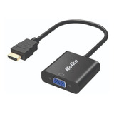 Adaptador Hdmi / Vga Kolke Kca-428 Ps4 Ps3 Proyector Monitor