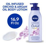 Nivea Oil Infused Body Lotion, Orchid And Argan Oil, 16.9 Fl