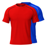 Promoção 2 Camiseta Blusa Academia Dry Fit Corrida Exercicio