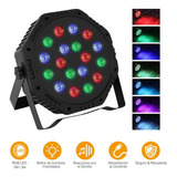 Luz Proton Par 18 Led Alta Luminosidad Rgb Audioritmico Dmx