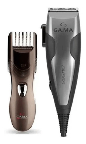 Cortadora De Pelo Eléctrica Gama Gm566 29pzs Clipper Trimmer Color Negro