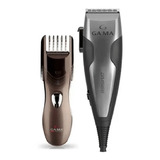 Cortadora De Pelo Eléctrica Gama Gm566 29pzs Clipper Trimmer Color Negro