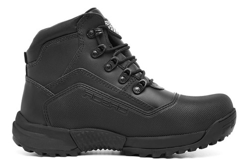 Bota Coturno Segurança Airsoft Couro Titan Cano Baixo Acero 