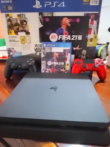 Ps4 Con Volante Incluído Y Juego Fisico