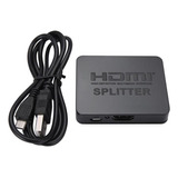 Splitter Hdmi 1x2 Activo 1.3 Full-hd 1080p Soporta 3d 4k