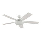 Coolfan Ventilador De Techo 52 Altano, Control Remoto, C/luz Cantidad De Aspas 5 Estructura Blanco Diámetro 52   Frecuencia Hz Material De Las Aspas Mdf