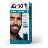 Just For Men Colorante Gel Barba Y Bigote Tapa Canas Negro