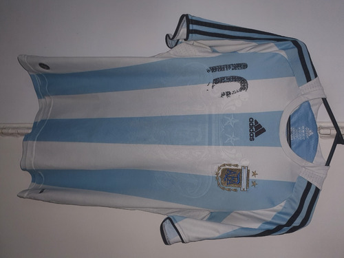 Camiseta Seleccion Argentina 2009 adidas Titular Riquelme