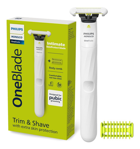 Philips Norelco Oneblade Rasuradora De Cuerpo Íntimo Unisex