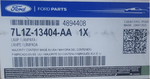 Stop Trasero Ford Expedition 2007/2008 Foto 3