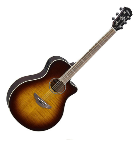 Guitarra Electro-acústica Apx Tobacco Brown Sunburst Maple F
