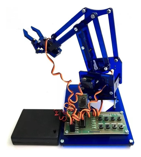 Minibrazo Robotico (estructura Para Minirobot Acrilico)
