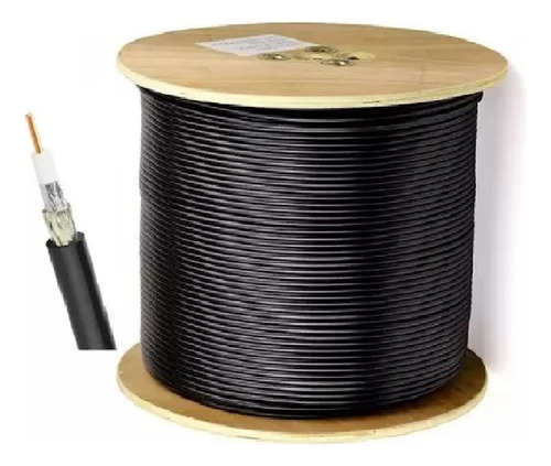 Cable Coaxil Rg6 10 M Armado Trishield Electromasballester 