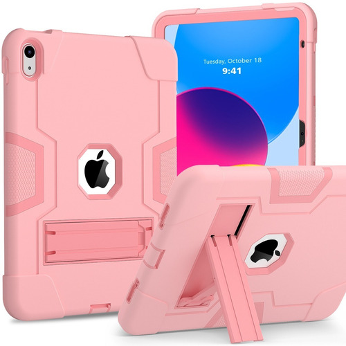 Funda Para iPad 10.ª Generación De 10,9 Pulgadas 2022, Rosa