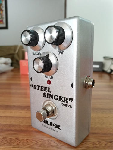 Pedal Nux Steel Singer Overdrive Tipo Dumble