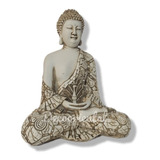 Buda Con Cacharrito Apto Exterior Resina Varios Modelos 