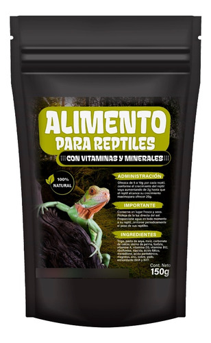 Alimento Reptiles Iguana Premium - 150g