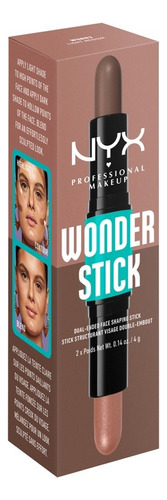 Contorno E Iluminador Nyx Professional Wonder Stick 4g Tono 