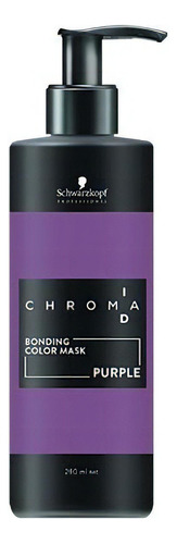 Mascarilla Bonding Schwarzkopf Chroma Id Violeta 280 Ml