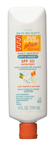 Avon Skin-so-soft Bug Guard Plus Ir3535 Insect Repellent Mo