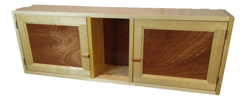 Minibar De Pared En Madera Maciza