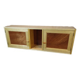 Minibar De Pared En Madera Maciza