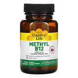 Country Life Methyl B12 Vitamina B12 3000 Mcg 120 Tabs Sfn