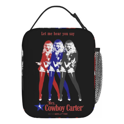 Bolso Térmico Hey Cowboy Carter Beyoncé Gran Capacidad