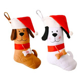 Bota Navidad Árbol Perro Cachorro Dog Mascota Grand 40cm 1pz