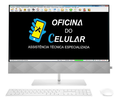 Assistência Técnica Para Celular + Cadastros Clientes V3.0