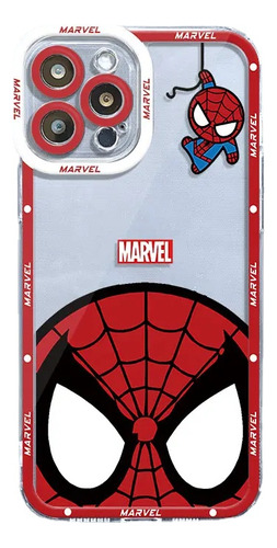 Funda De Teléfono Para iPhone 15, 14, 13, 12, Marvel Avenger