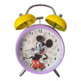 Reloj Despertador Mickey Mouse Disney 100 Años
