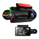 Automotive Car Dvr Camera With Dual Lens Uber/taxi 2024