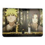 Tarjetero/cartera Original De Naruto En Piel Sintética.