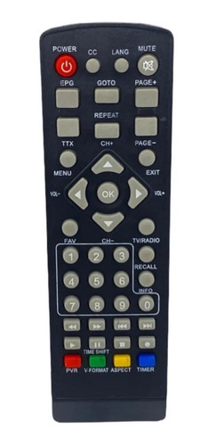 Controle Remoto Para Conversor Infokit 7455 Itv-c20