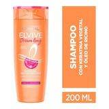  Shampoo Reconstructor Elvive Dream Long Cabello Dañado 200ml