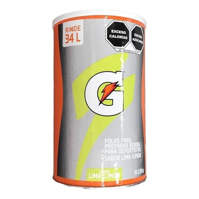 Polvo Gatorade Lima-limon Rehidratante 2.38kg | Envío gratis